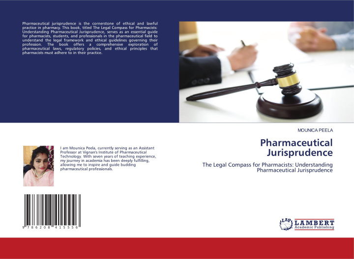 Βιβλίο Pharmaceutical Jurisprudence Mounica Peela