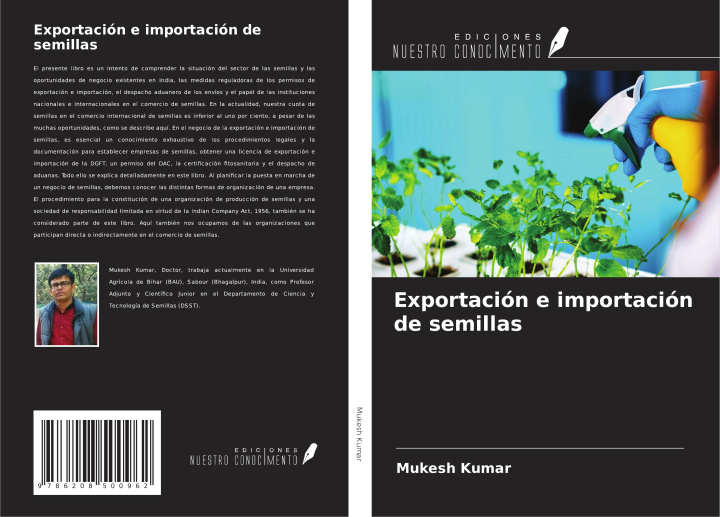 Knjiga Exportación e importación de semillas 