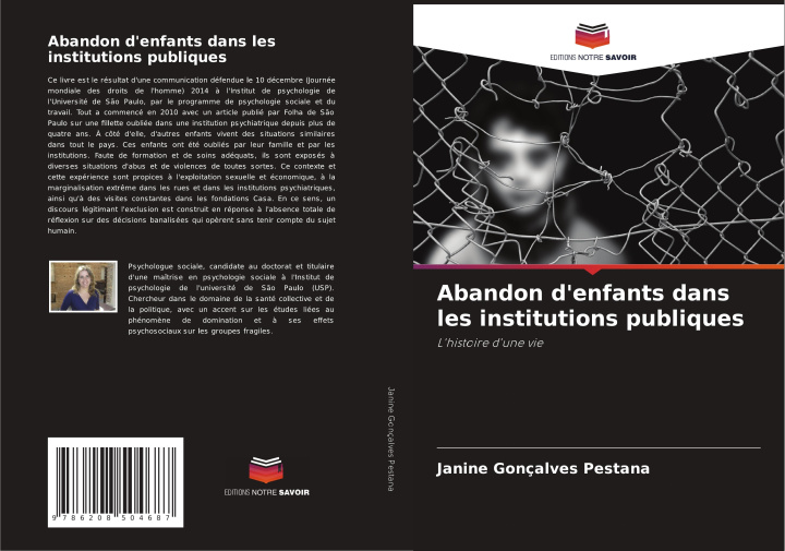 Knjiga Abandon d'enfants dans les institutions publiques Janine Gonçalves Pestana