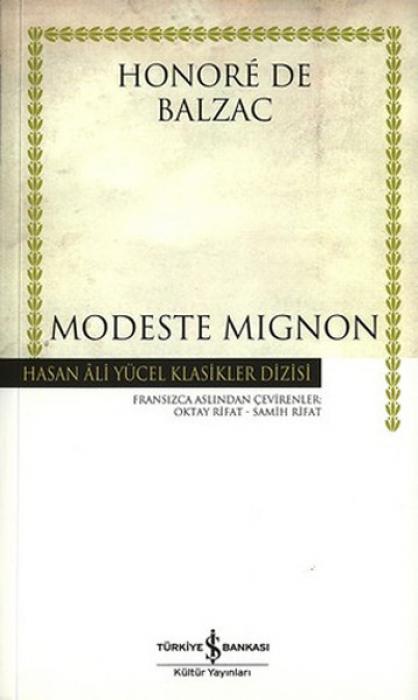 Knjiga Modeste Mignon 