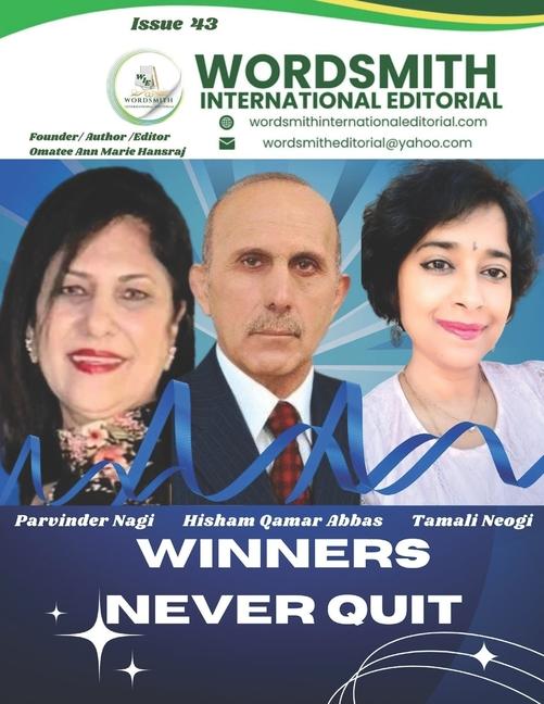Book Issue 43 Wordsmith International Editorial Omatee Ann Marie Hansraj