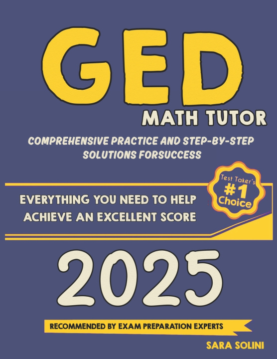 Knjiga GED Math Tutor Sara Solini