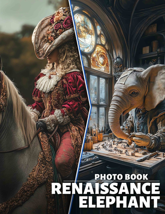 Knjiga Renaissance Elephant Photo Book Sabrina Bishop