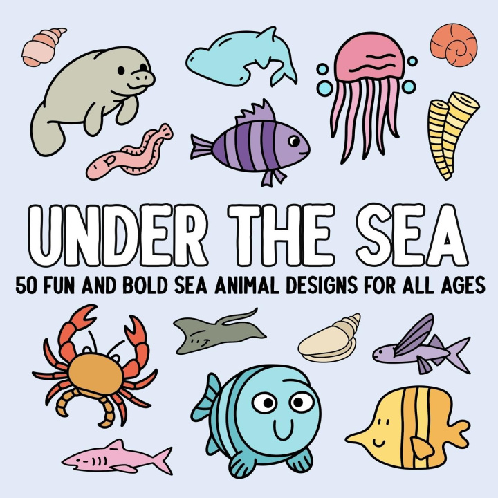 Knjiga Under the Sea Hue Coloring