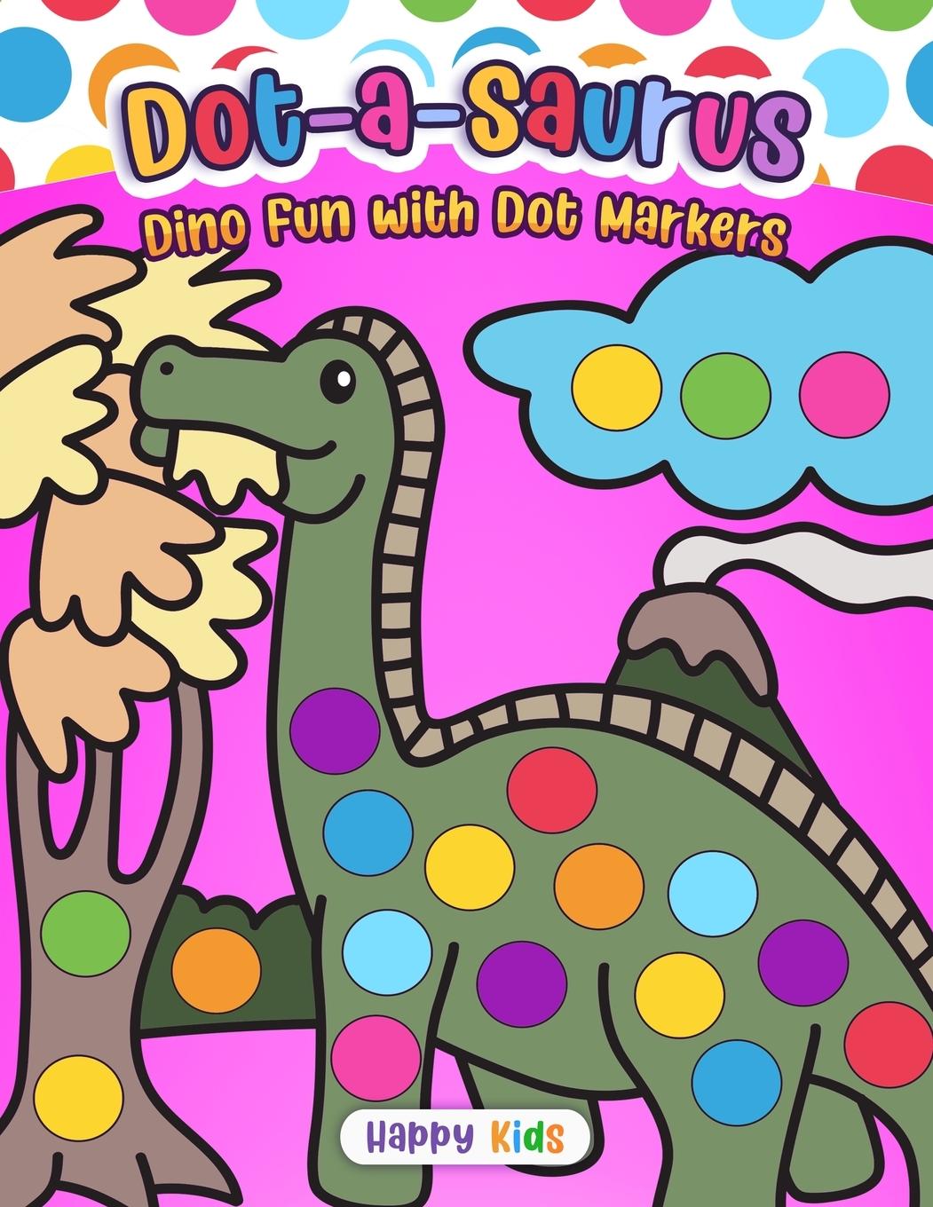 Knjiga Dot-a-Saurus Happy Kids Press