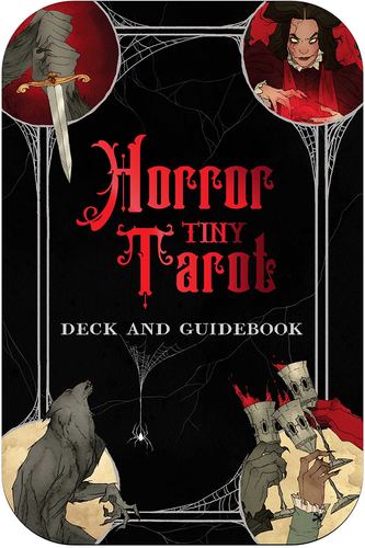 Materiale tipărite HORROR TINY TAROT DECK & GDBK GMITTER ARIA