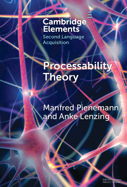 Knjiga Processability Theory Manfred Pienemann