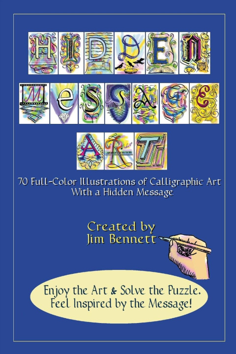 Knjiga Hidden Message Art Jim Bennett