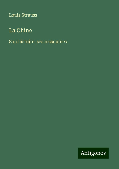 Knjiga La Chine 