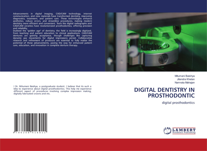 Knjiga DIGITAL DENTISTRY IN PROSTHODONTIC Jitendra Khetan