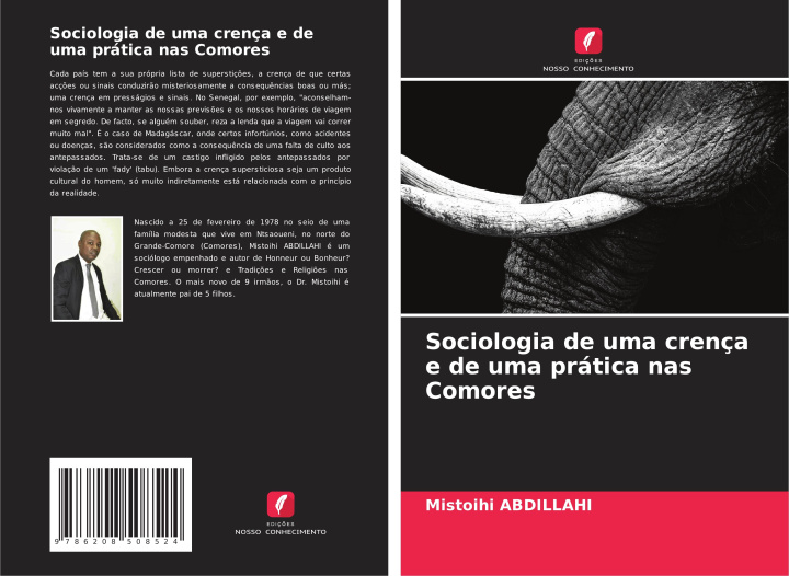 Livro Sociologia de uma crença e de uma prática nas Comores Mistoihi ABDILLAHI