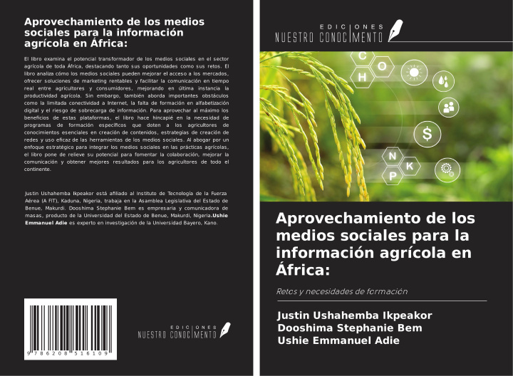 Boek Aprovechamiento de los medios sociales para la información agrícola en África: Dooshima Stephanie Bem