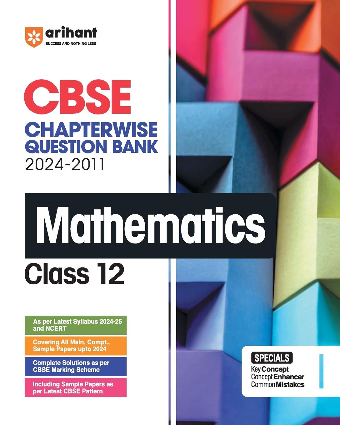 Knjiga CBSE Chapterwise Mathematics 12th Sagar Verma Laxman Prasad