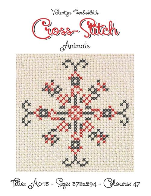 Knjiga Cross Stitch Valentyn Tverdokhlib