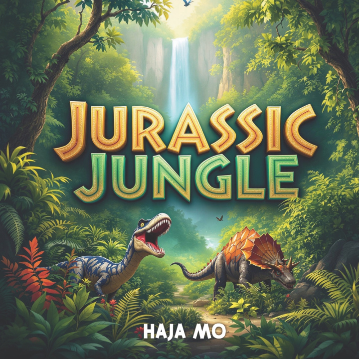 Kniha Jurassic Jungle Haja Mo