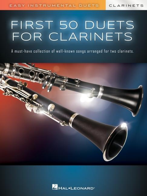 Knjiga First 50 Duets for Two Clarinets 