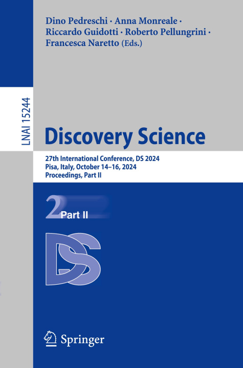 Knjiga Discovery Science Dino Pedreschi