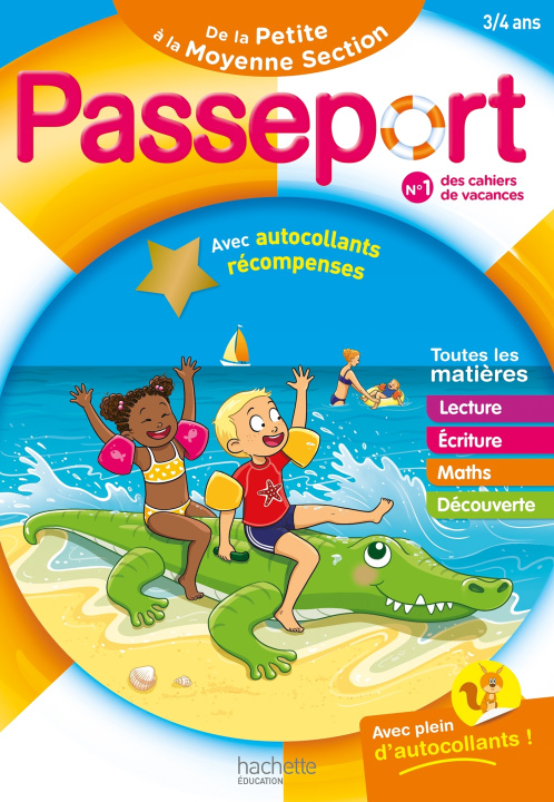 Libro Passeport Maternelle - De la Petite à la Moyenne Section (3-4 ans) Nadia Poure