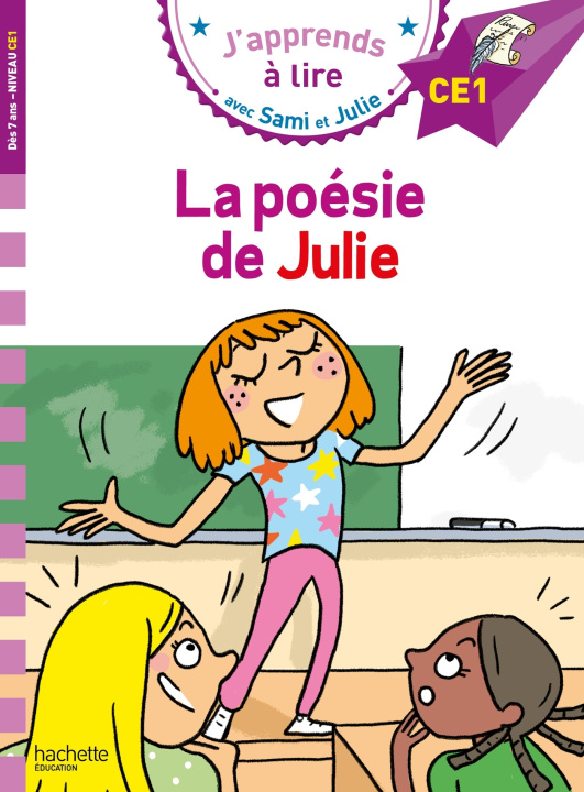 Livro Sami et Julie CE1 - La poésie de Julie Marion Fallot