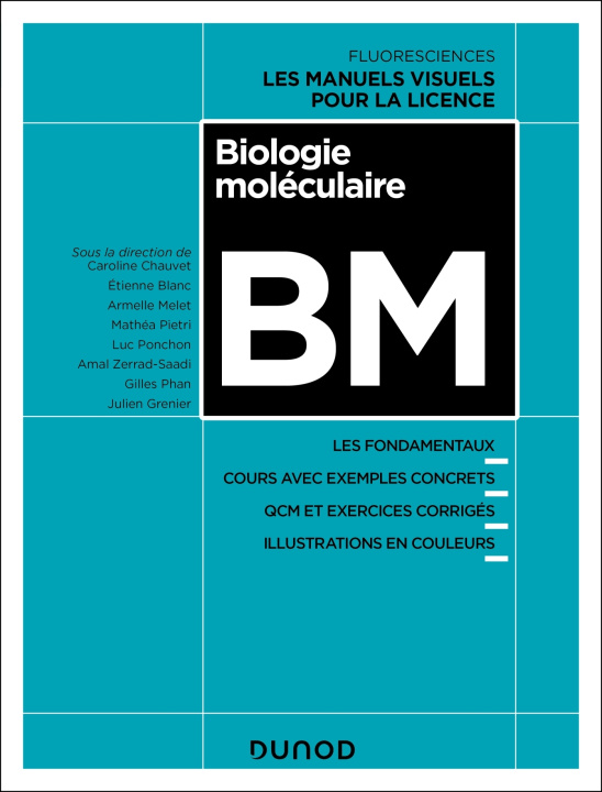 Knjiga Biologie moléculaire Caroline Chauvet