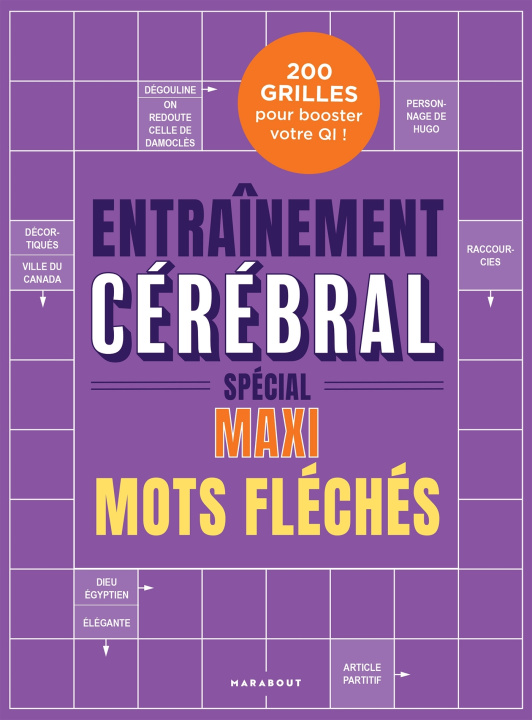Kniha Entraînement cérébral -  Maxi mots fléchés 