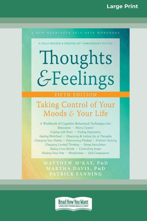 Knjiga Thoughts and Feelings Martha Davis