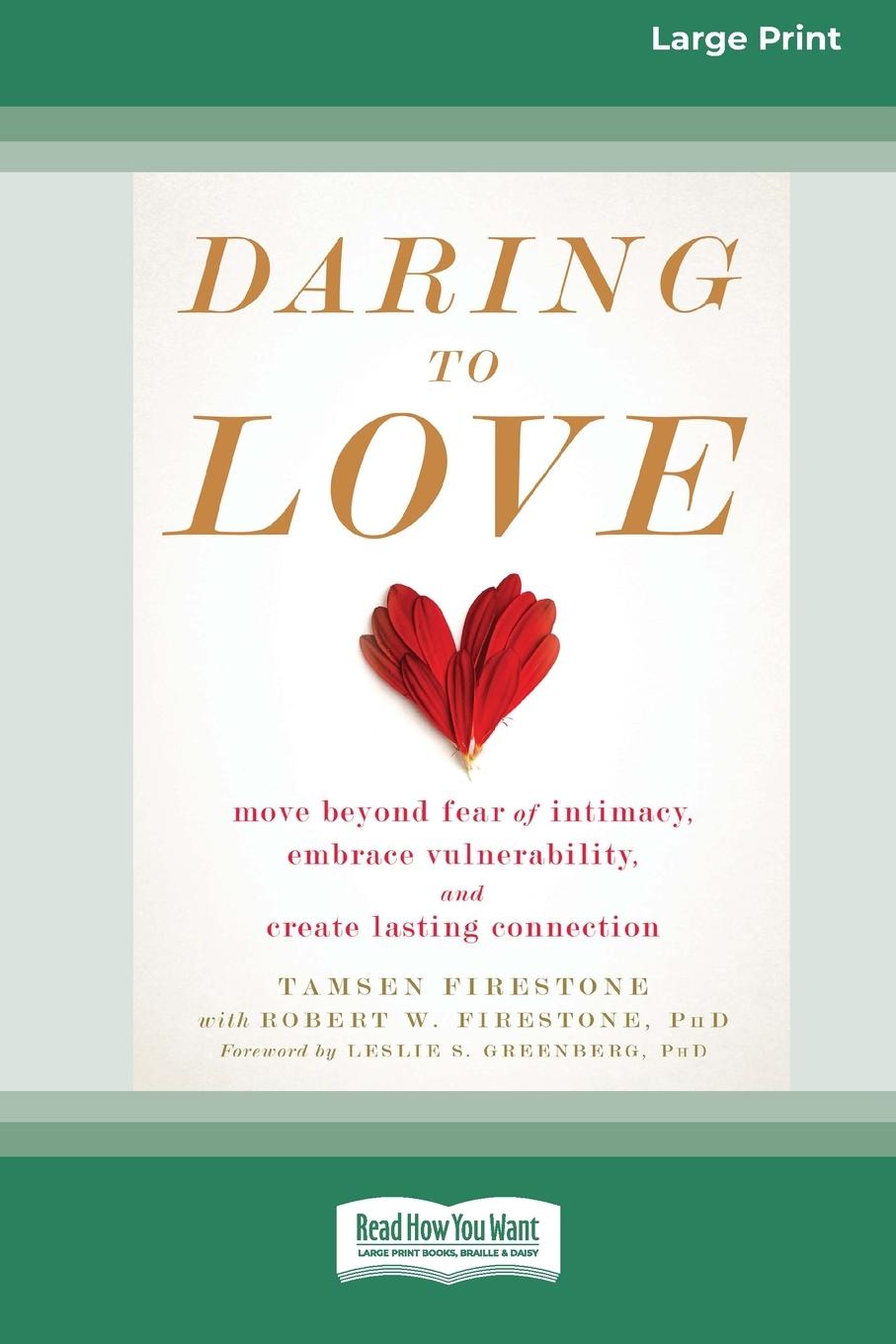 Book Daring to Love Tamsen Firestone