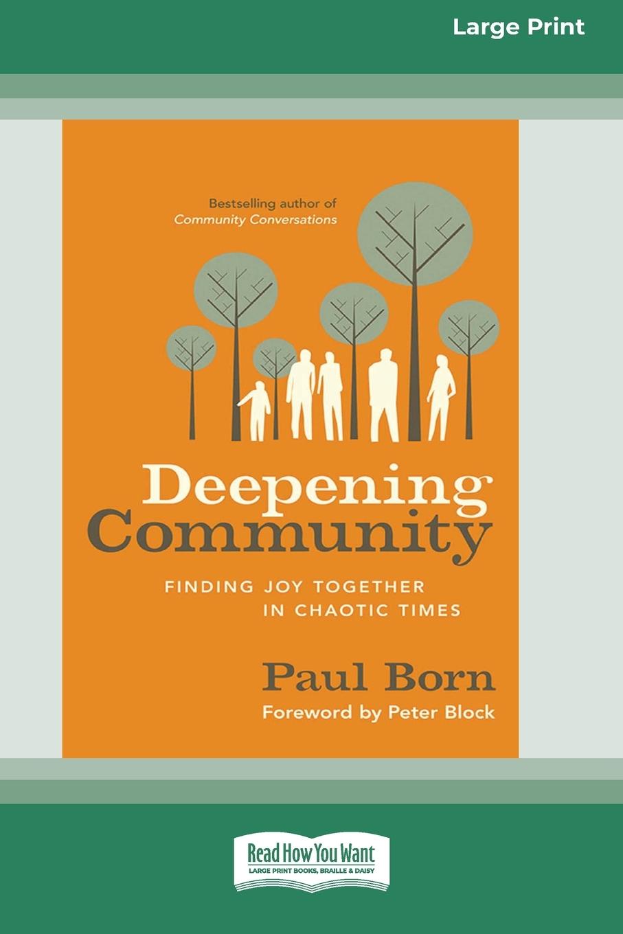 Kniha Deepening Community Peter Block