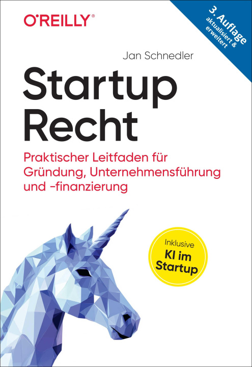 Knjiga Startup-Recht Jan Schnedler
