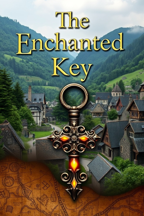 Knjiga The Enchanted Key Amshaj Azees