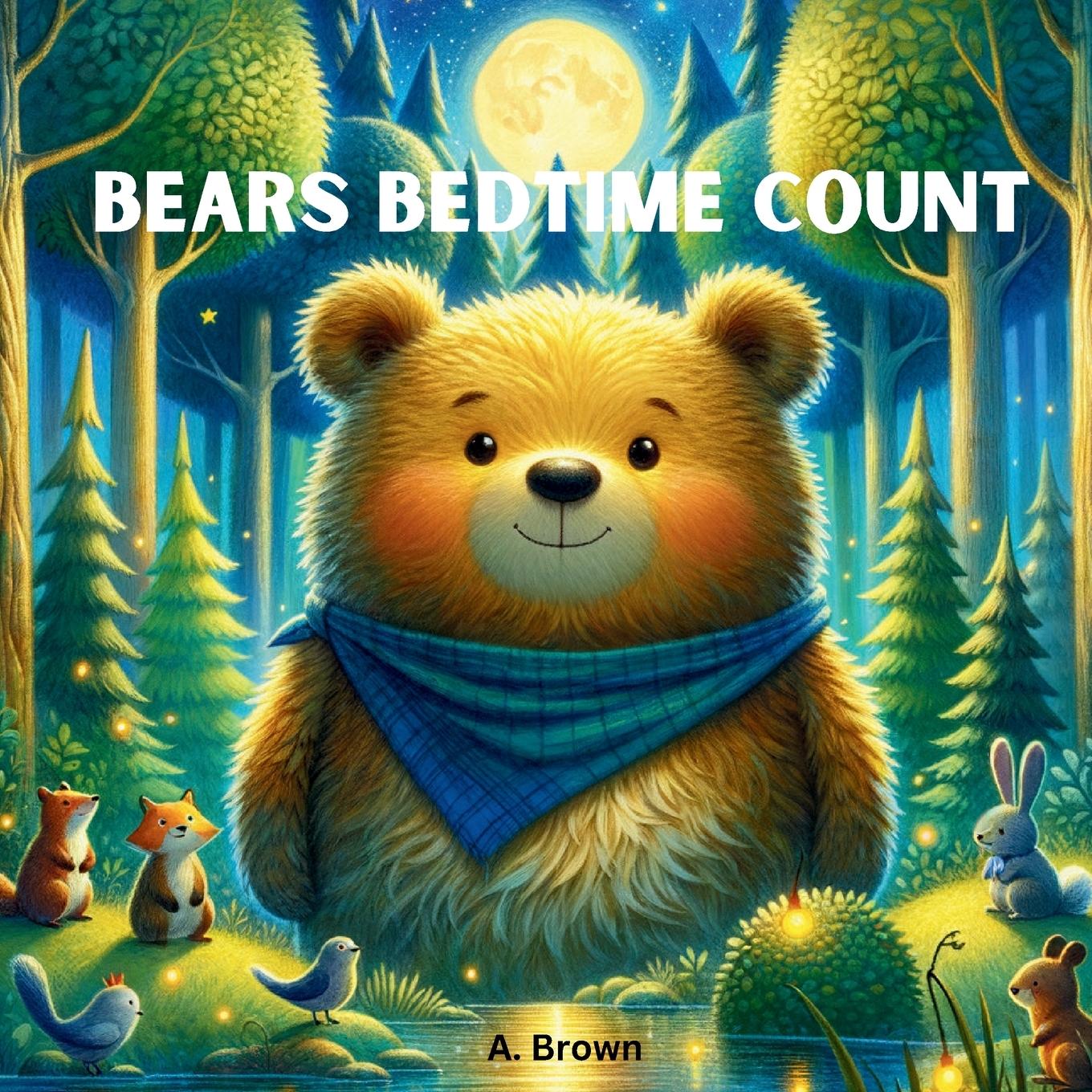 Book Bears Bedtime Count A. Brown
