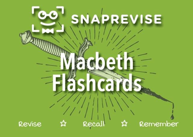 Knjiga Macbeth SnapRevise Flashcards SnapRevise