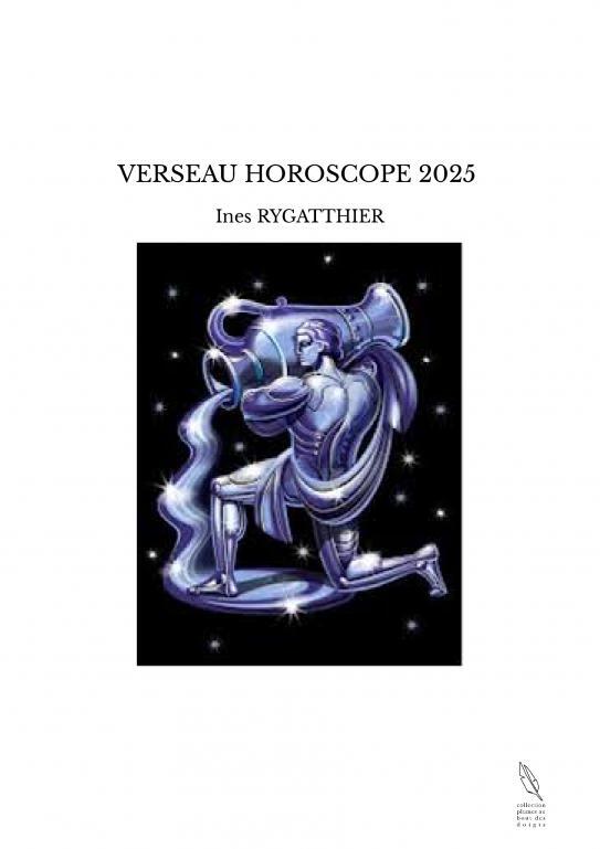 Knjiga VERSEAU HOROSCOPE 2025 RYGATTHIER