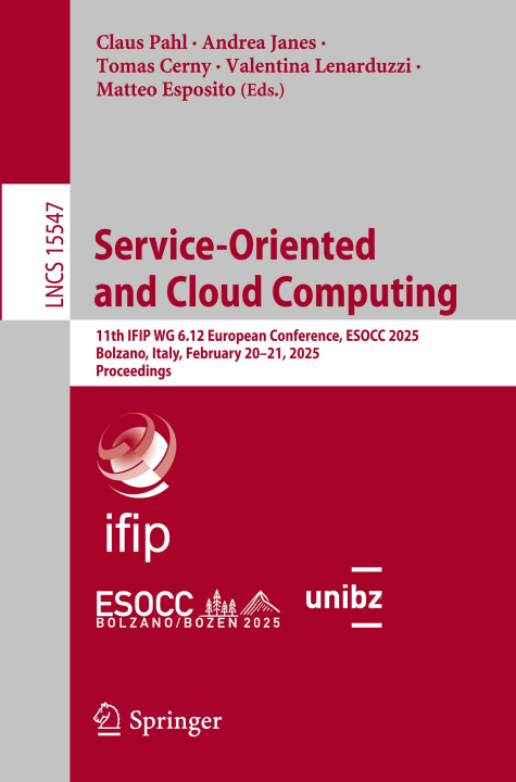Książka Service-Oriented and Cloud Computing Claus Pahl