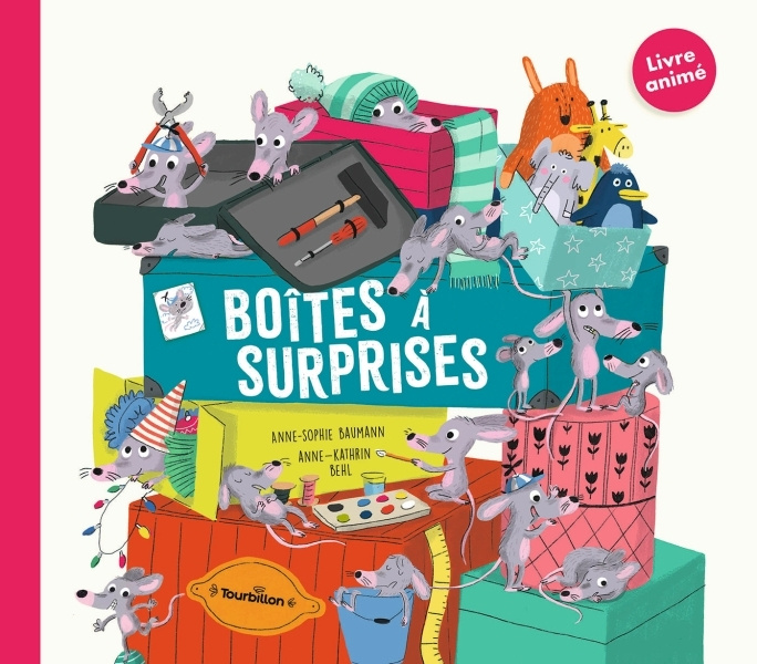 Knjiga Boîtes à surprises Anne-Sophie Baumann