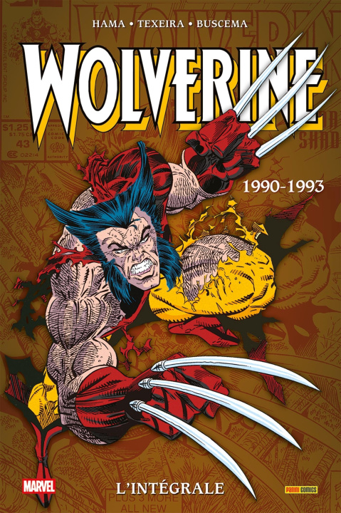 Book Wolverine : L'intégrale 1990-1993 (T07) Alan Davis