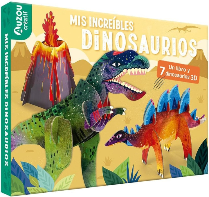 Knjiga COFRE ARTISTA DINOSAURIOS PARA CONSTRUIR 