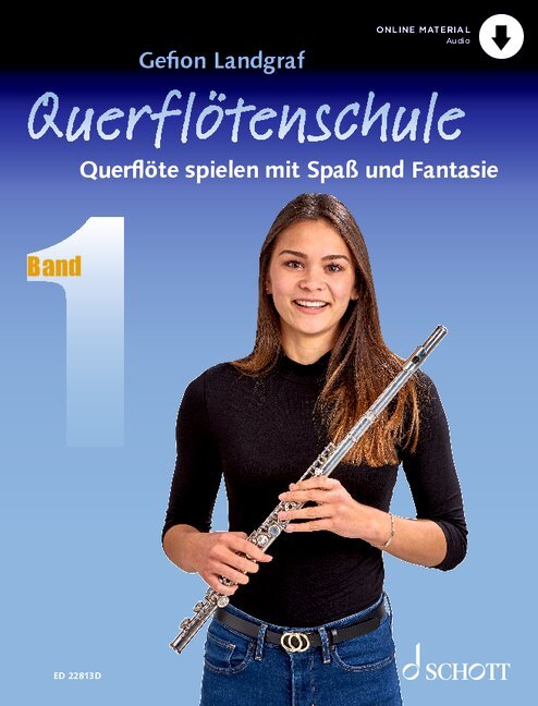 Tlačovina Querflötenschule Gefion Landgraf