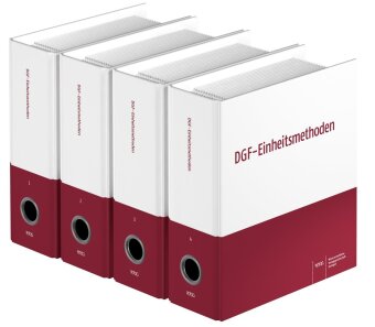 Knjiga DGF-Einheitsmethoden, 4 Teile Deutsche Gesellschaft für Fettwissenschaft e.V.