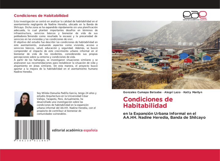 Knjiga Condiciones de Habitabilidad Gonzales Cumapa Betsabe