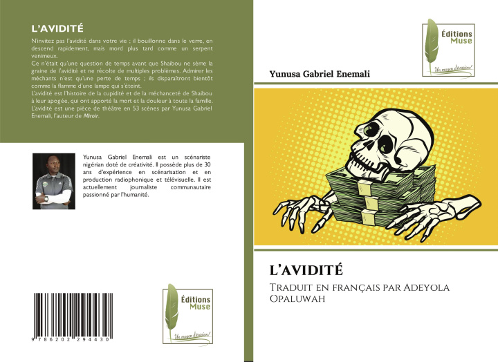 Libro L'AVIDITÉ Yunusa Gabriel Enemali