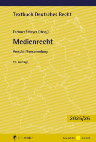 Boek Medienrecht Frank Fechner