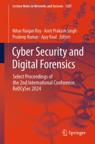 Book Cyber Security and Digital Forensics Nihar Ranjan Roy