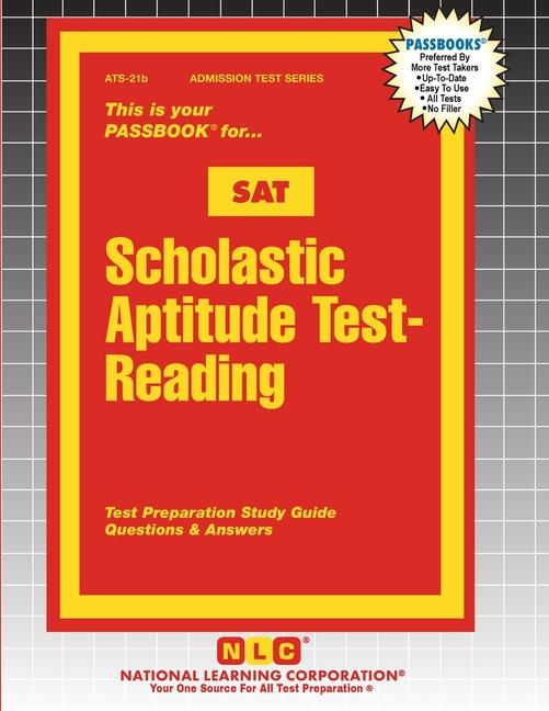 Knjiga Scholastic Aptitude Test (SAT) - Reading 