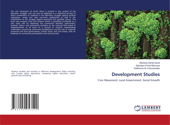 Knjiga Development Studies Siphokazi Portia Mzimane