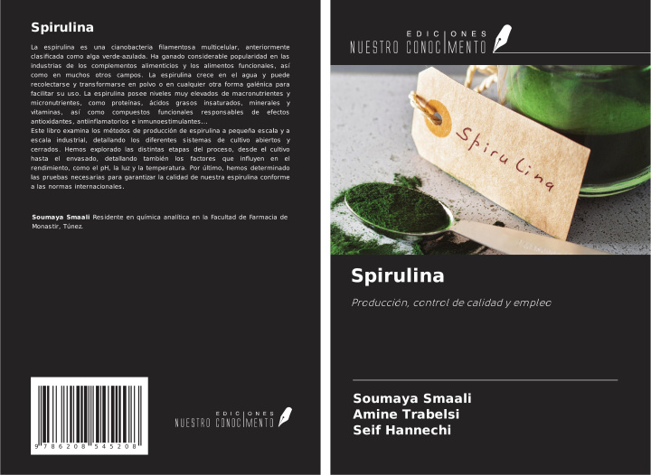 Knjiga Spirulina Amine Trabelsi