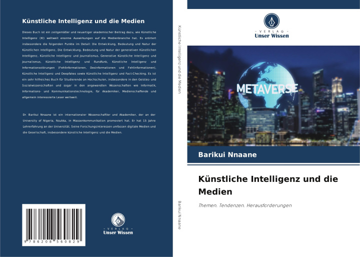 Βιβλίο Künstliche Intelligenz und die Medien Barikui Nnaane