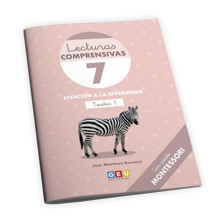 Βιβλίο Lectura comprensivas 7 - Pauta montessori JOSE MARTINEZ ROMERO