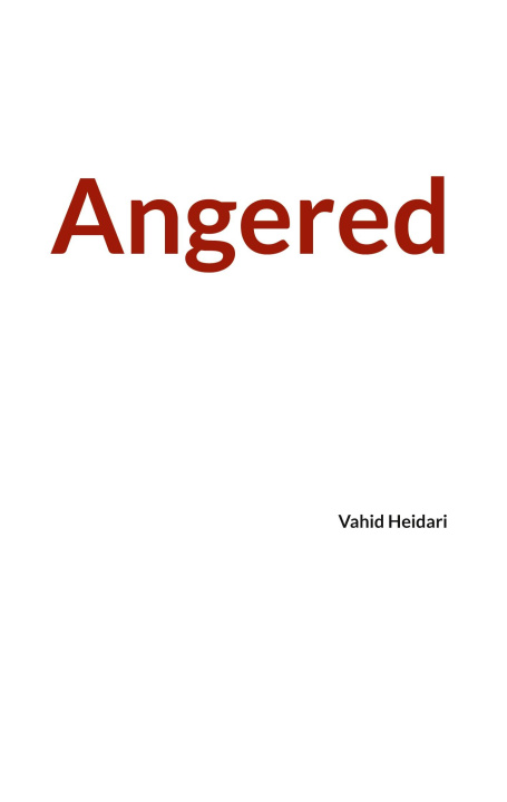 Knjiga Angered Vahid Heidari