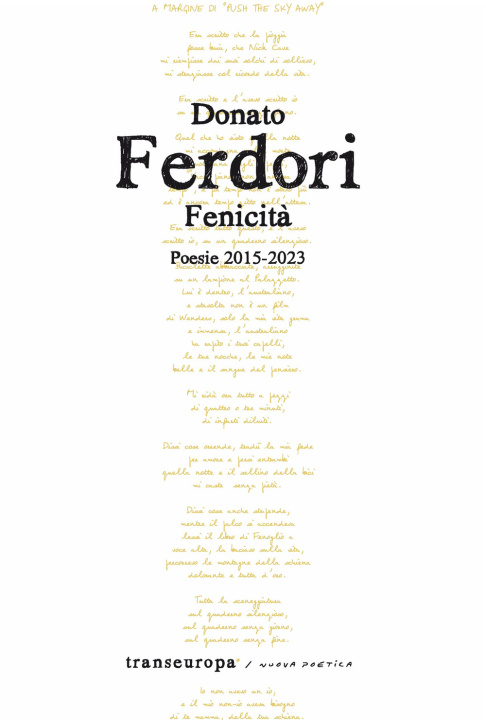 Βιβλίο Fenicità. Poesie 2015-2023 Donato Ferdori